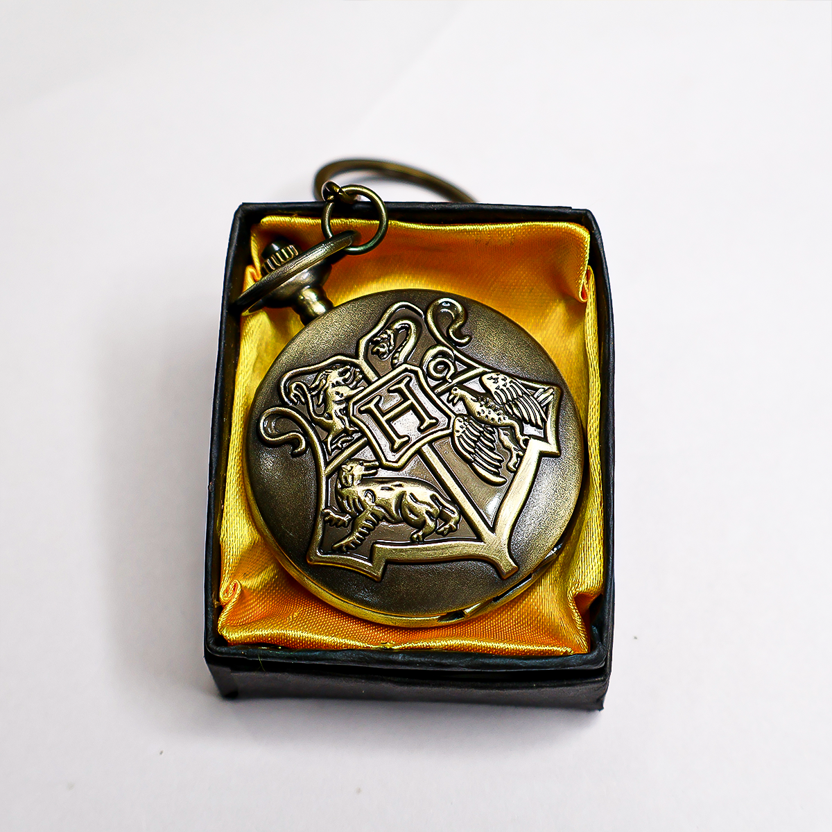 Harry porter  clock keychain