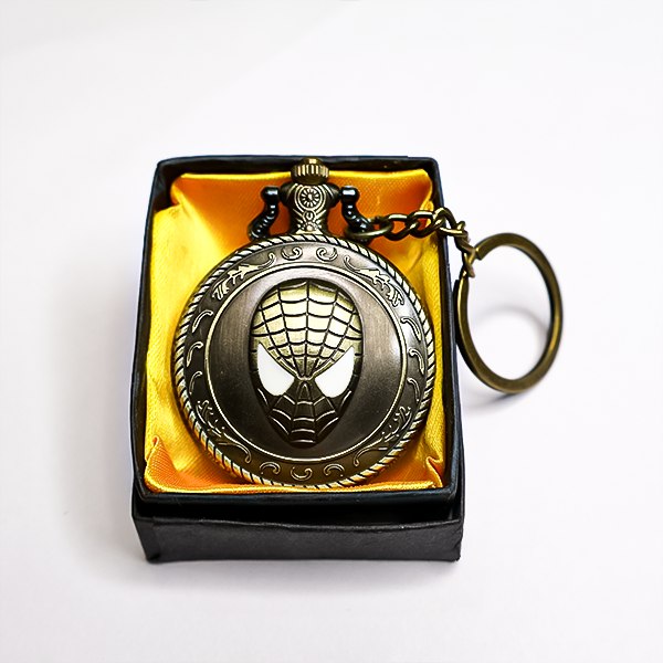 Spiderman Clock Keychain