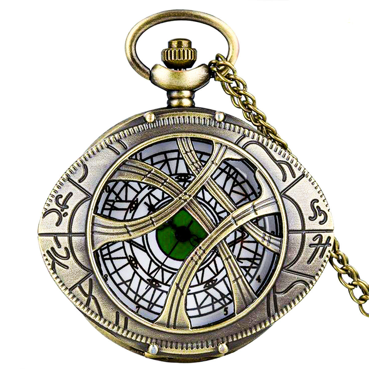 Dr. Strange Eye of Agamotto Clock  Keycchain